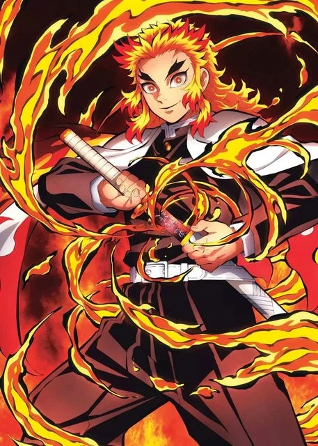 Anime Demon Slayer Classic Canvas Painting Anime Character Posters HD Wall Art Picture Modern Home Decoration