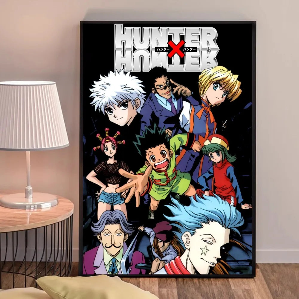 Hunter X Hunte Anime Poster Good Quality Prints and Posters HD Quality Poster Wall Art Painting Study Home Decor