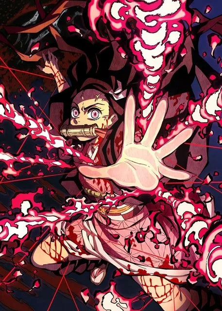 Anime Demon Slayer Classic Canvas Painting Anime Character Posters HD Wall Art Picture Modern Home Decoration