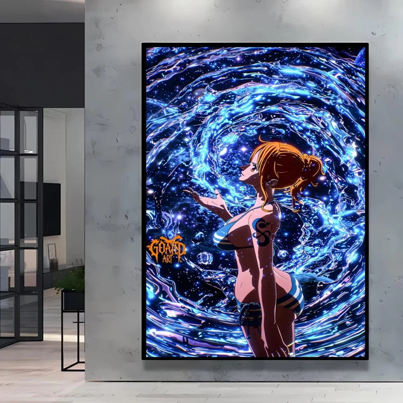 High Quality Canvas Printing One Piece Ace Character Poster Comics Pictures Bright and Long Lasting Colors Home Wall Art Decor