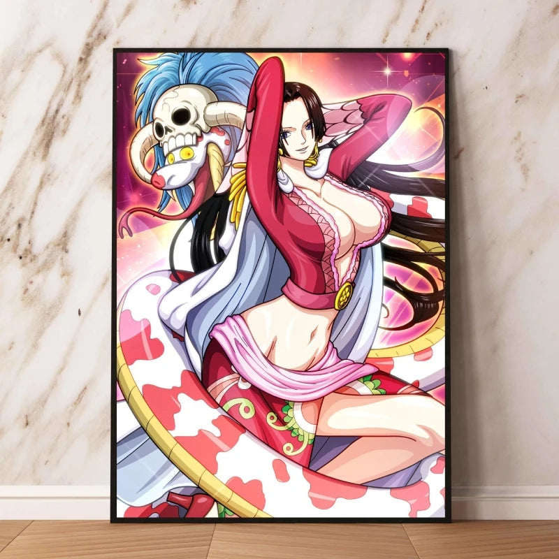 Canvas Art Walls Painting One Piece Zoro Classic Friends Gifts Hanging Aesthetic Poster Kid Action Figures Modern Living Room