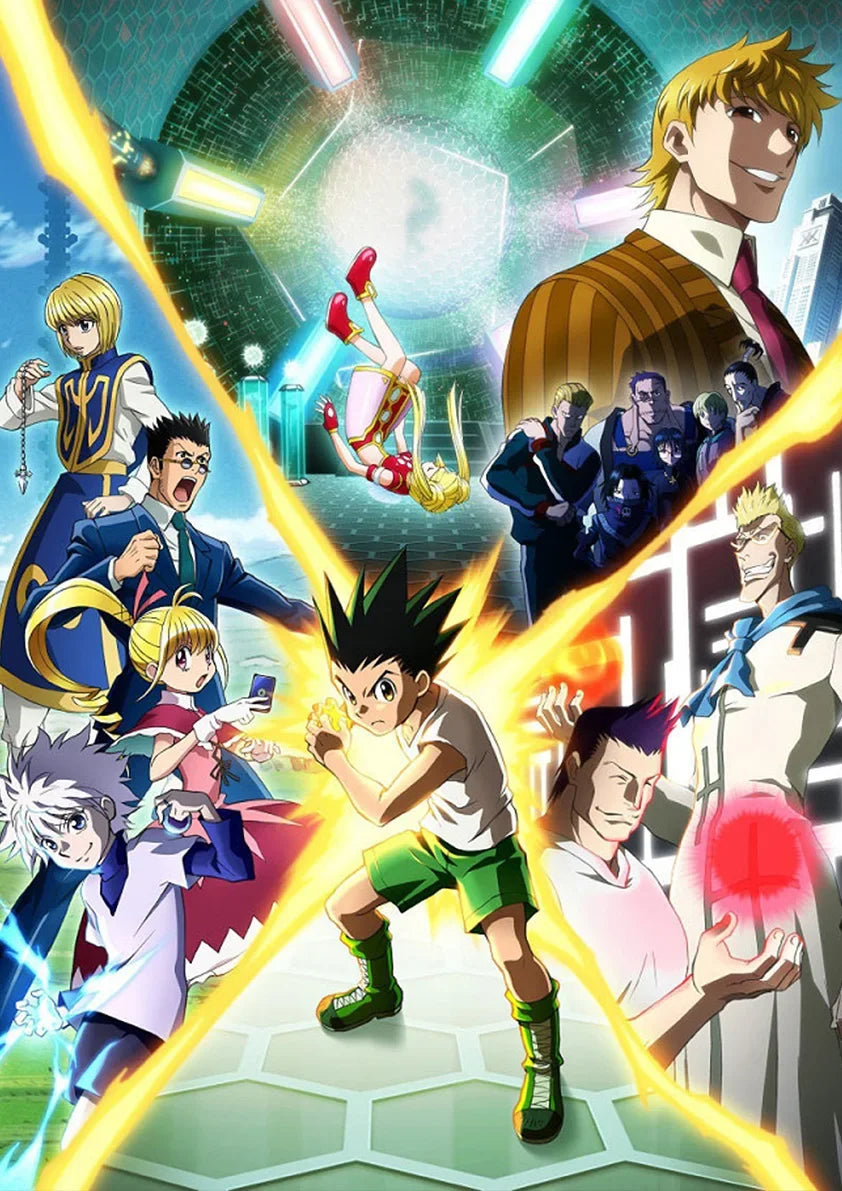 Hunter X Hunter Poster Classic Japanese Anime Aesthetic Canvas Painting Poster Wall Art Picture Room Decoration