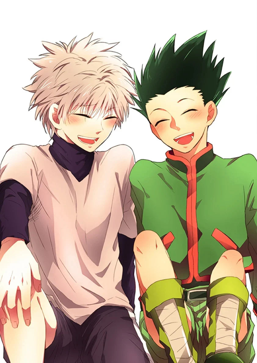 Hunter X Hunter Poster Classic Japanese Anime Aesthetic Canvas Painting Poster Wall Art Picture Room Decoration