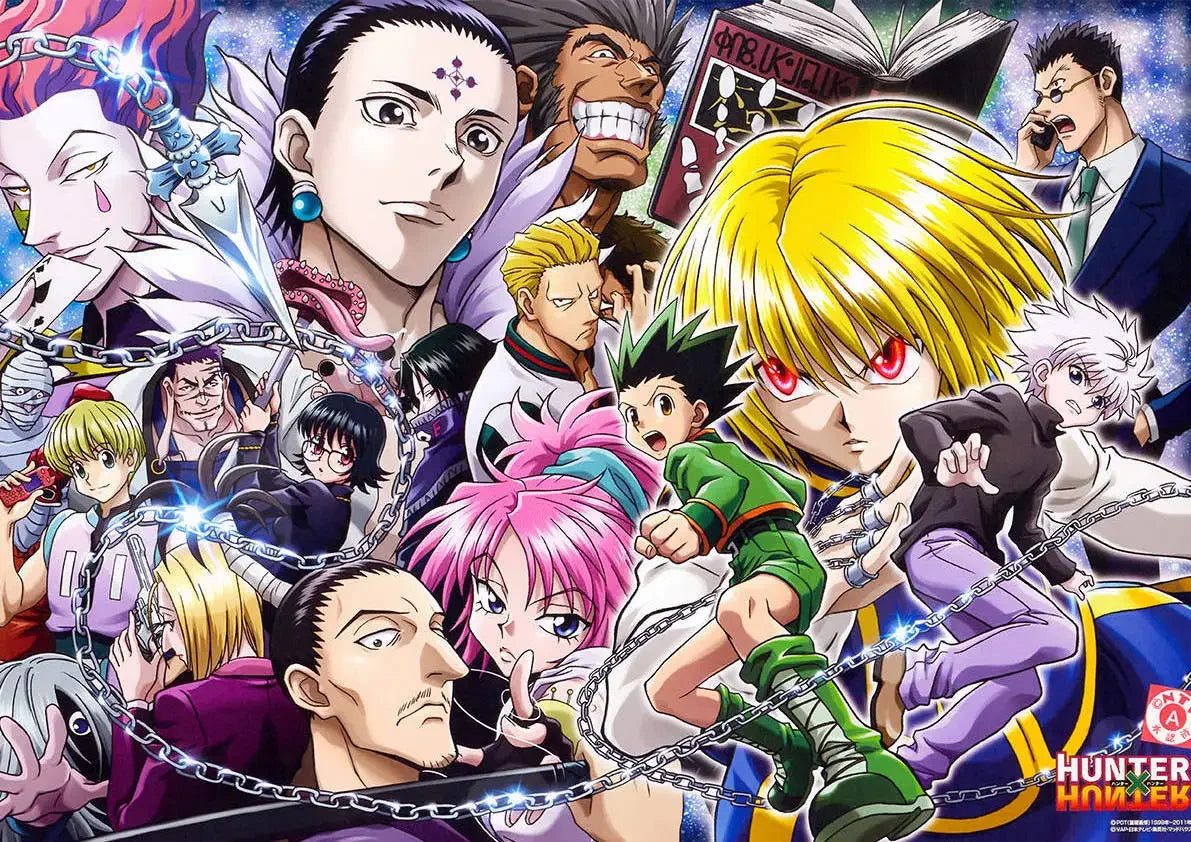 Hunter X Hunter Poster Classic Japanese Anime Aesthetic Canvas Painting Poster Wall Art Picture Room Decoration