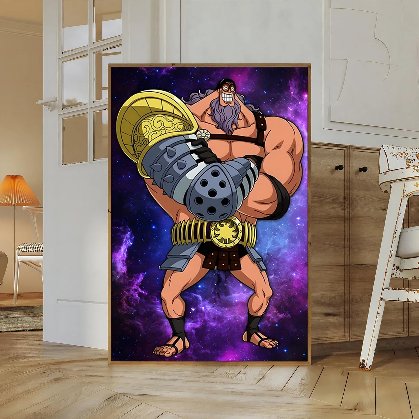 One Piece Buggy Anime Wallpaper Kuzan HD Home Decoration Painting Luffy Wall Art Self-adhesive Poster Sticker Mihawk Kid Gift