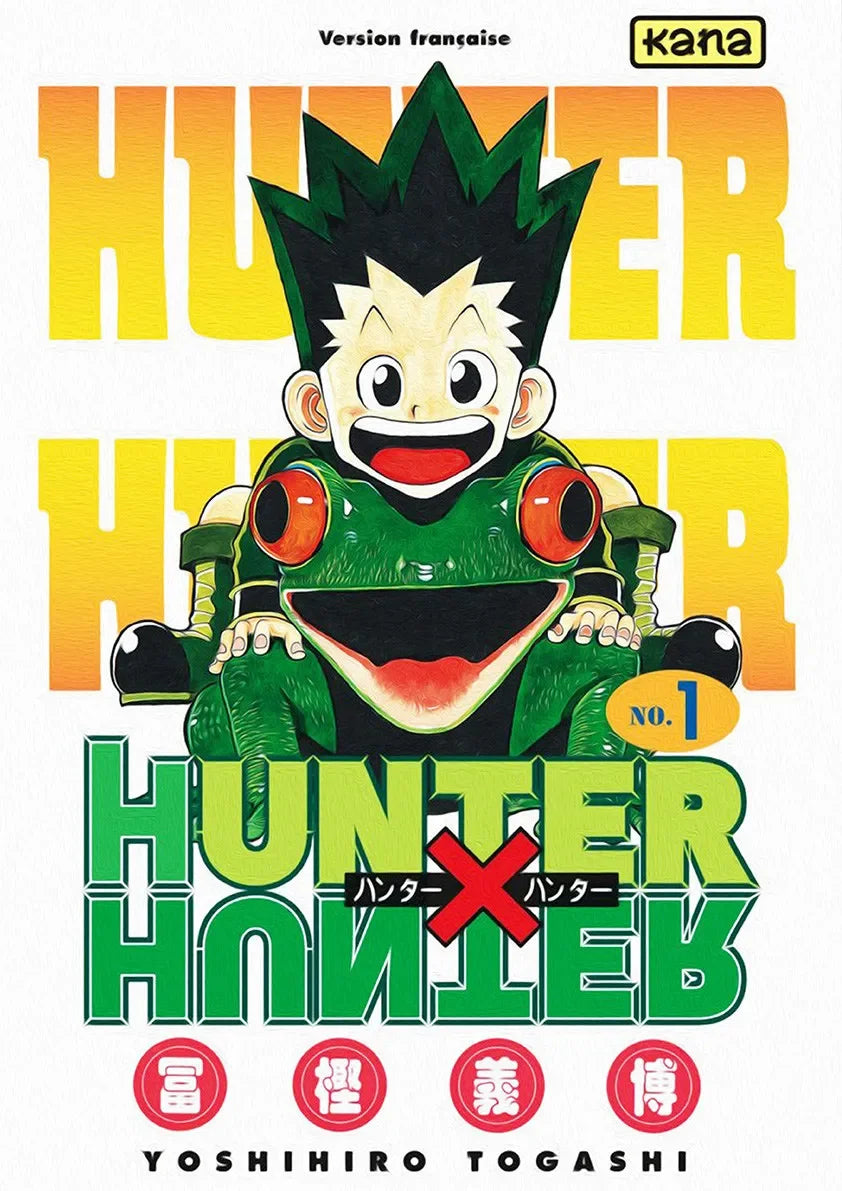 Hunter X Hunter Poster Classic Japanese Anime Aesthetic Canvas Painting Poster Wall Art Picture Room Decoration