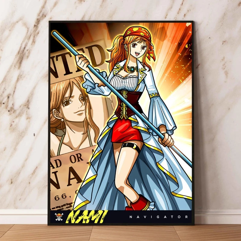 Canvas Art Walls Painting One Piece Zoro Classic Friends Gifts Hanging Aesthetic Poster Kid Action Figures Modern Living Room