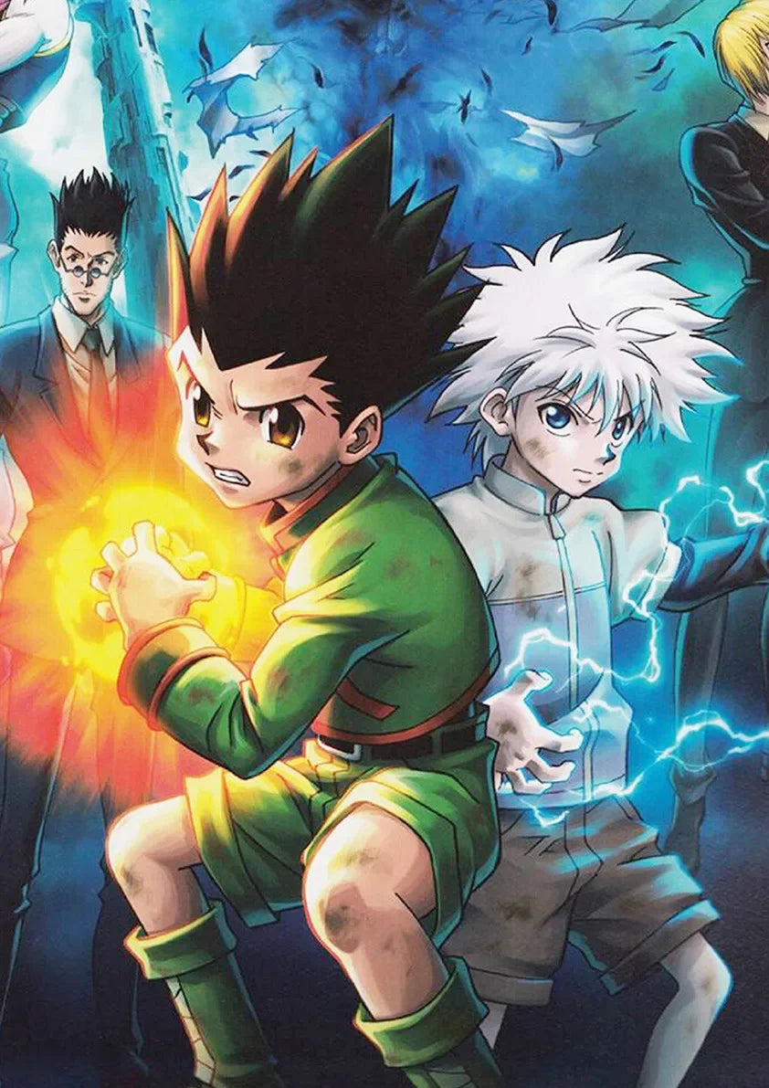 Hunter X Hunter Poster Classic Japanese Anime Aesthetic Canvas Painting Poster Wall Art Picture Room Decoration