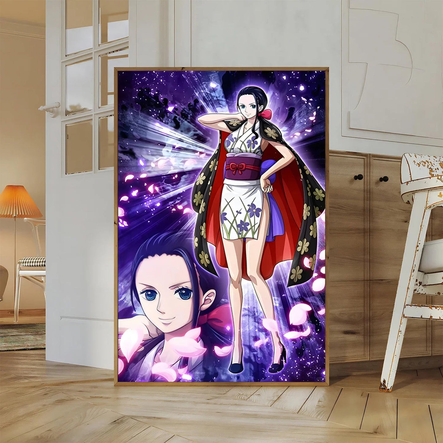 One Piece Buggy Anime Wallpaper Kuzan HD Home Decoration Painting Luffy Wall Art Self-adhesive Poster Sticker Mihawk Kid Gift