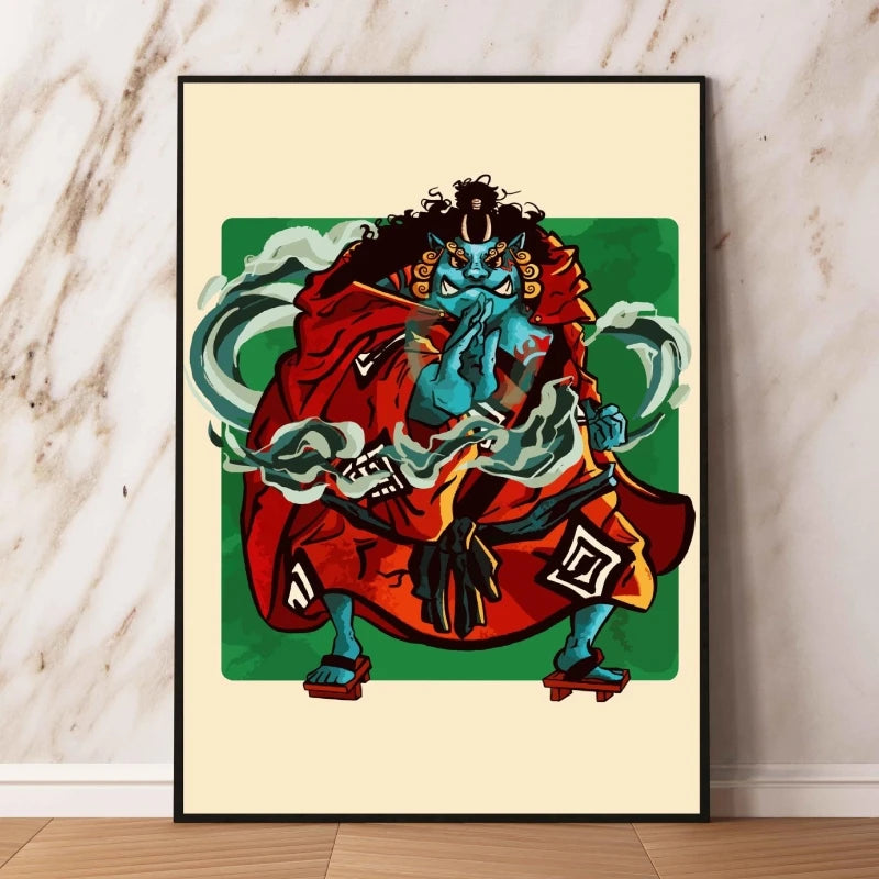 Canvas Art Walls Painting One Piece Zoro Classic Friends Gifts Hanging Aesthetic Poster Kid Action Figures Modern Living Room