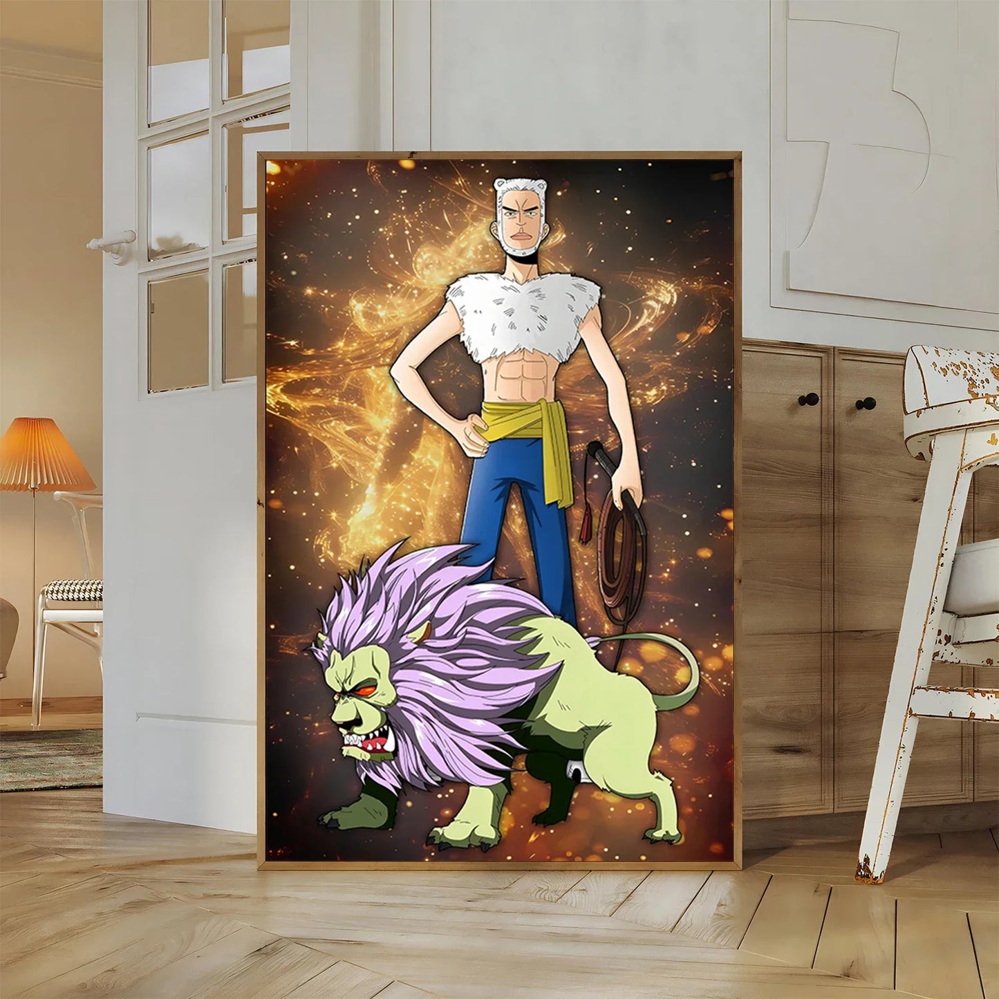 One Piece Buggy Anime Wallpaper Kuzan HD Home Decoration Painting Luffy Wall Art Self-adhesive Poster Sticker Mihawk Kid Gift