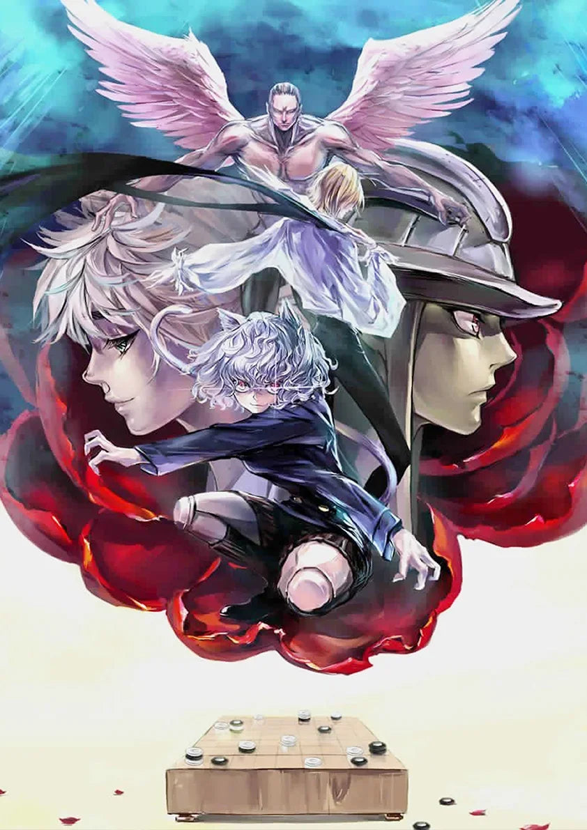 Hunter X Hunter Poster Classic Japanese Anime Aesthetic Canvas Painting Poster Wall Art Picture Room Decoration