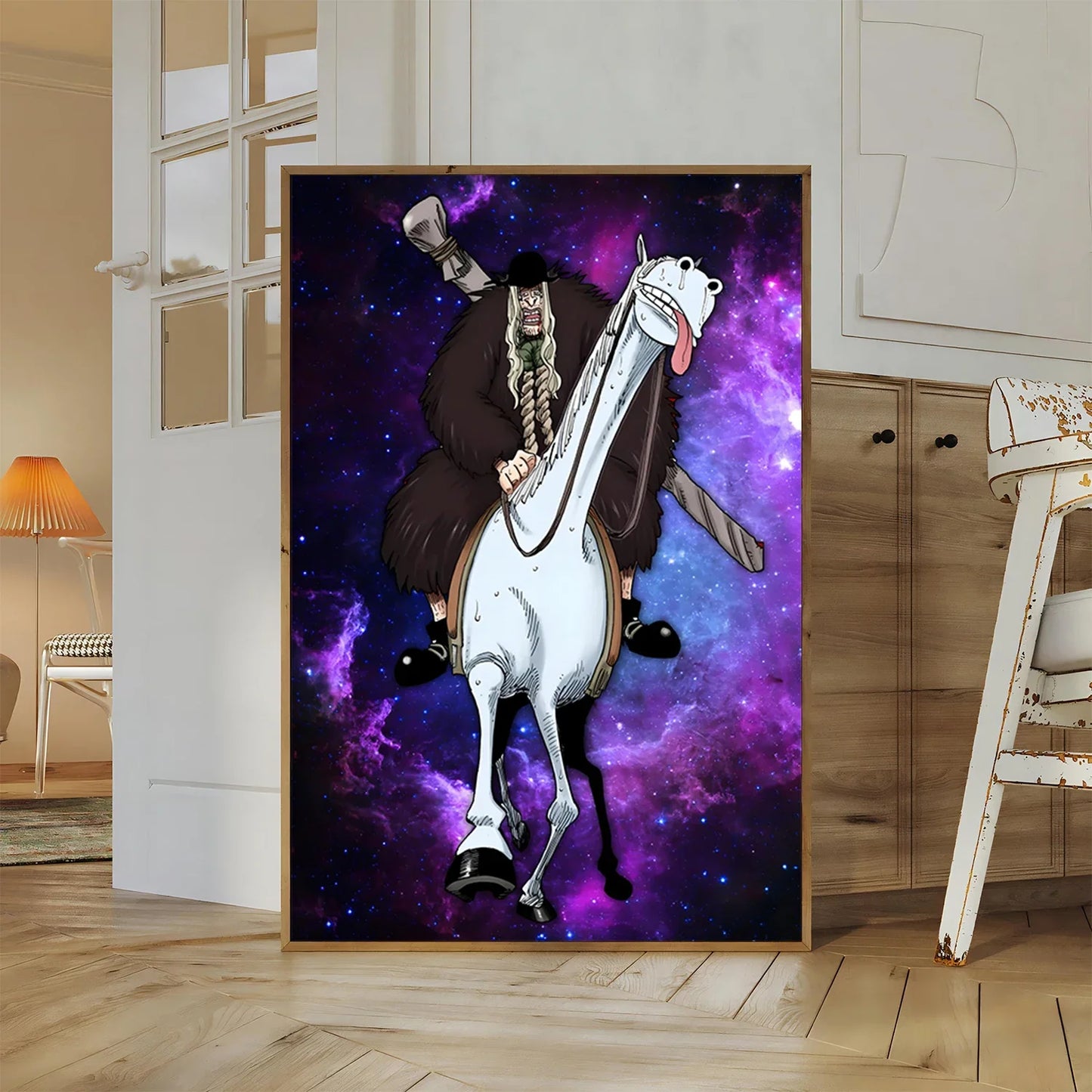 One Piece Buggy Anime Wallpaper Kuzan HD Home Decoration Painting Luffy Wall Art Self-adhesive Poster Sticker Mihawk Kid Gift