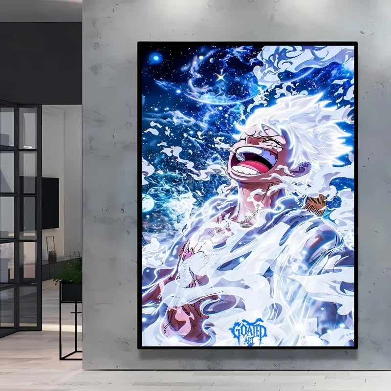 High Quality Canvas Printing One Piece Ace Character Poster Comics Pictures Bright and Long Lasting Colors Home Wall Art Decor
