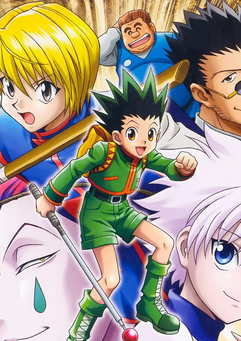 Hunter X Hunter Poster Classic Japanese Anime Aesthetic Canvas Painting Poster Wall Art Picture Room Decoration