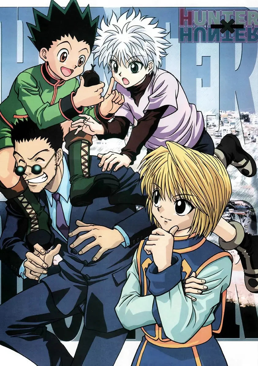 Hunter X Hunter Poster Classic Japanese Anime Aesthetic Canvas Painting Poster Wall Art Picture Room Decoration