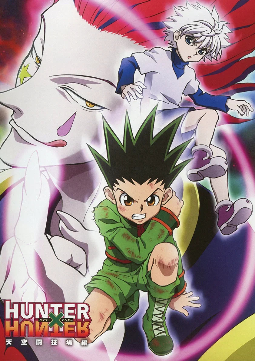 Hunter X Hunter Poster Classic Japanese Anime Aesthetic Canvas Painting Poster Wall Art Picture Room Decoration