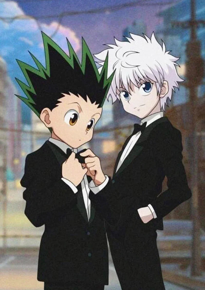 Hunter X Hunter Poster Classic Japanese Anime Aesthetic Canvas Painting Poster Wall Art Picture Room Decoration