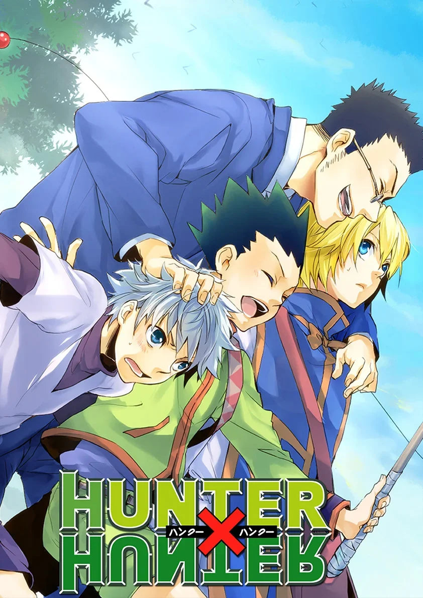 Hunter X Hunter Poster Classic Japanese Anime Aesthetic Canvas Painting Poster Wall Art Picture Room Decoration