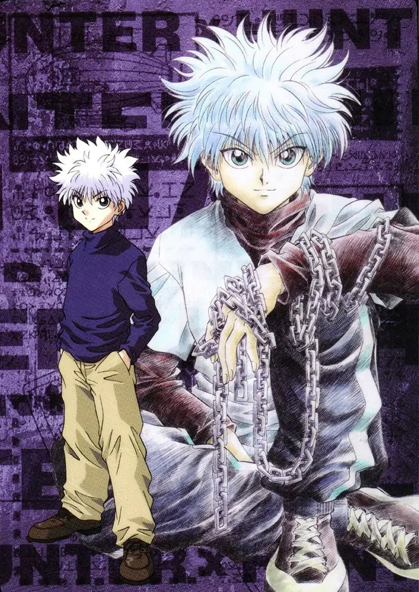 Hunter X Hunter Poster Classic Japanese Anime Aesthetic Canvas Painting Poster Wall Art Picture Room Decoration