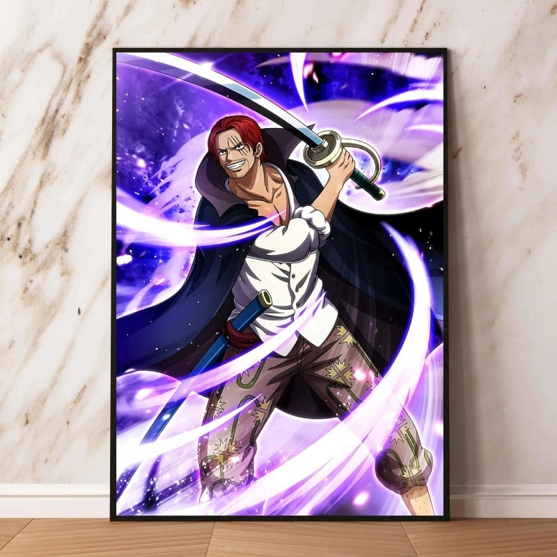 Canvas Art Walls Painting One Piece Zoro Classic Friends Gifts Hanging Aesthetic Poster Kid Action Figures Modern Living Room