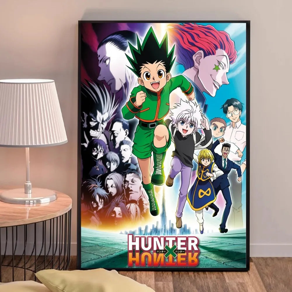 Hunter X Hunte Anime Poster Good Quality Prints and Posters HD Quality Poster Wall Art Painting Study Home Decor