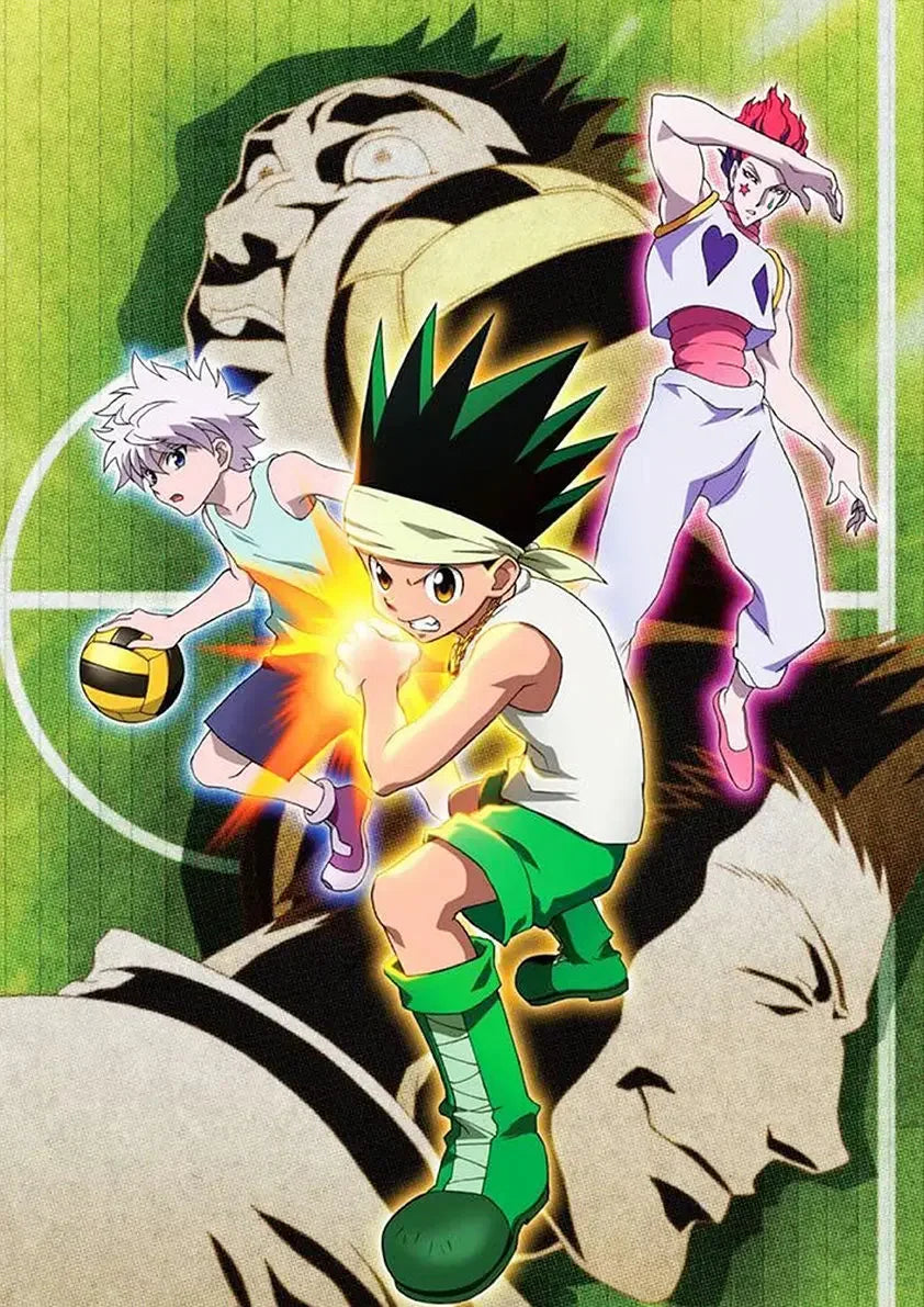 Hunter X Hunter Poster Classic Japanese Anime Aesthetic Canvas Painting Poster Wall Art Picture Room Decoration