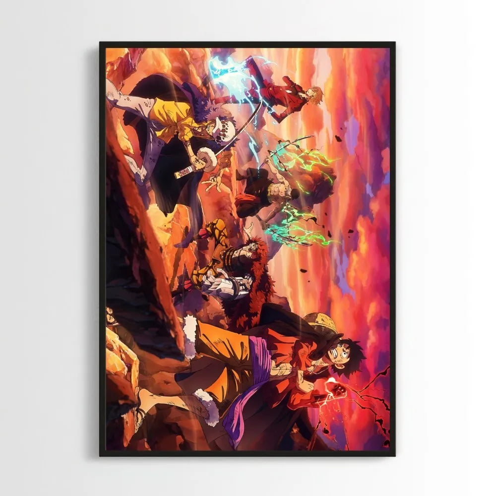 BiliBili ONE PIECES Poster Prints Wall Pictures Living Room Home Decoration