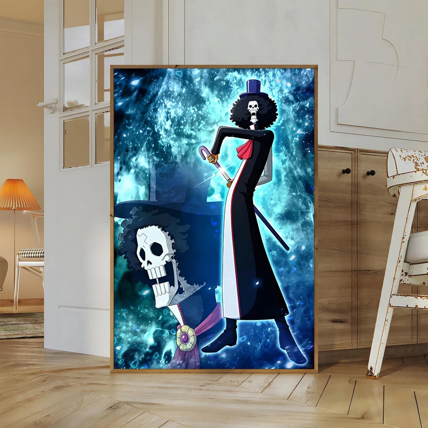 One Piece Buggy Anime Wallpaper Kuzan HD Home Decoration Painting Luffy Wall Art Self-adhesive Poster Sticker Mihawk Kid Gift