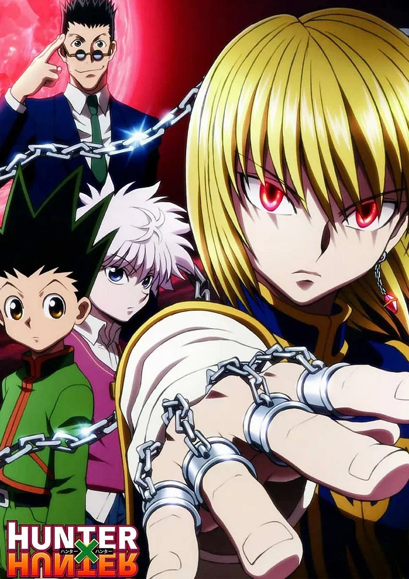 Hunter X Hunter Poster Classic Japanese Anime Aesthetic Canvas Painting Poster Wall Art Picture Room Decoration
