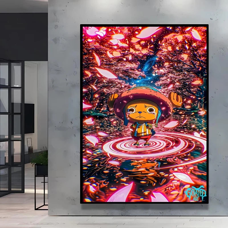 High Quality Canvas Printing One Piece Ace Character Poster Comics Pictures Bright and Long Lasting Colors Home Wall Art Decor