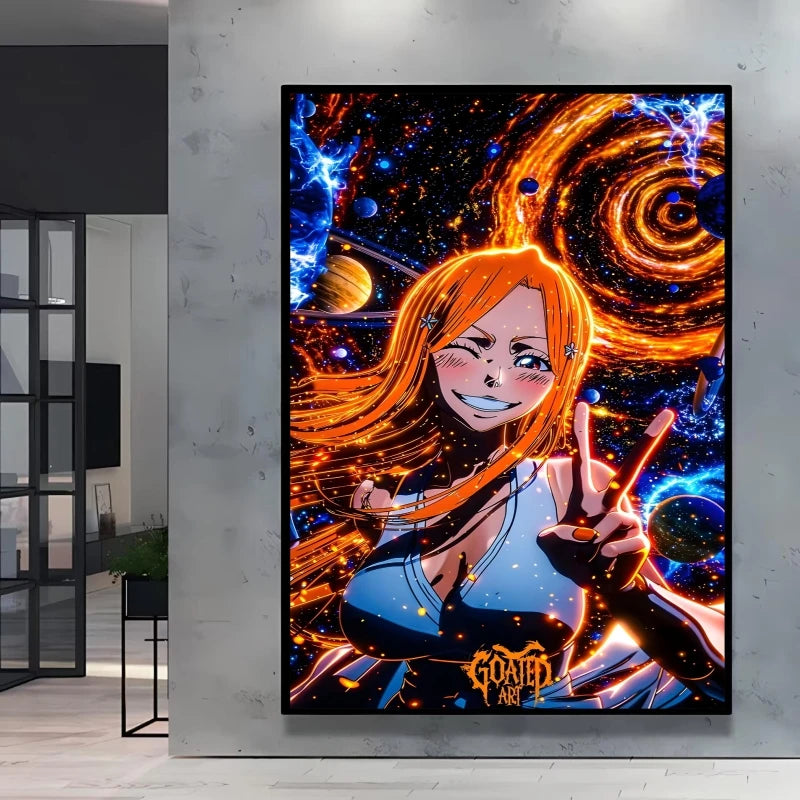 High Quality Canvas Printing One Piece Ace Character Poster Comics Pictures Bright and Long Lasting Colors Home Wall Art Decor
