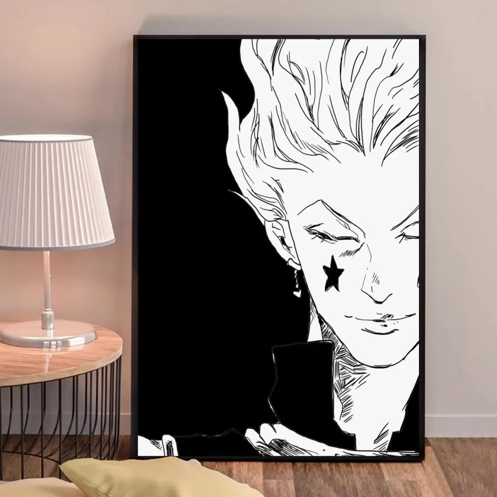 Hunter X Hunte Anime Poster Good Quality Prints and Posters HD Quality Poster Wall Art Painting Study Home Decor