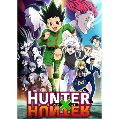 1pc Hunter X Hunter Manga Anime Poster Sticky Wall Art Printing Waterproof Home Living Bed Room Bar Aesthetic Decor