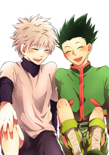 Hunter X Hunter Poster Classic Japanese Anime Aesthetic Canvas Painting Poster Wall Art Picture Room Decoration