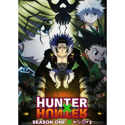 1pc Hunter X Hunter Manga Anime Poster Sticky Wall Art Printing Waterproof Home Living Bed Room Bar Aesthetic Decor
