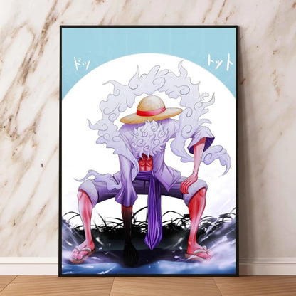 Canvas Art Walls Painting One Piece Zoro Classic Friends Gifts Hanging Aesthetic Poster Kid Action Figures Modern Living Room