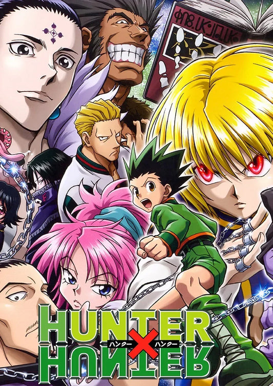 Hunter X Hunter Poster Classic Japanese Anime Aesthetic Canvas Painting Poster Wall Art Picture Room Decoration
