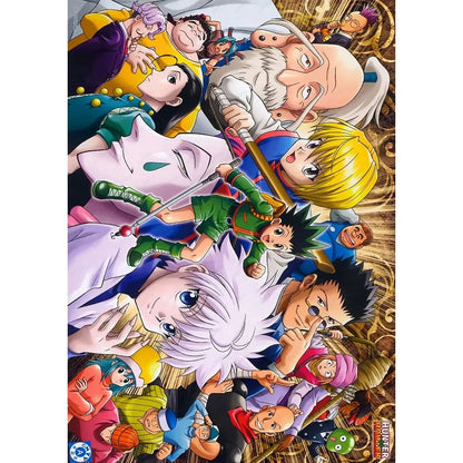 1pc Hunter X Hunter Manga Anime Poster Sticky Wall Art Printing Waterproof Home Living Bed Room Bar Aesthetic Decor