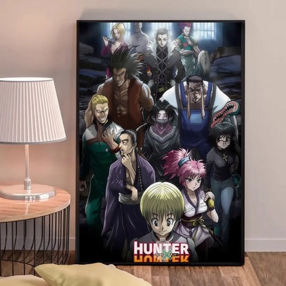 Hunter X Hunte Anime Poster Good Quality Prints and Posters HD Quality Poster Wall Art Painting Study Home Decor