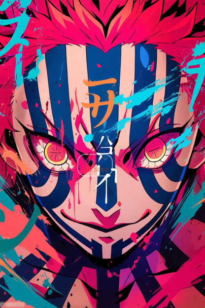 Tanjiro Kamado Nezuko Kamado Inosuke Shinobu Kocho Demon Slayer Poster Canvas Painting Wall Pictures Home Room Decor Anime Gifts