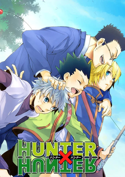 Hunter X Hunter Poster Classic Japanese Anime Aesthetic Canvas Painting Poster Wall Art Picture Room Decoration
